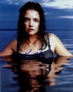 katie holmes beautiful in person signed photo