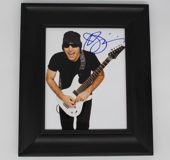 Joe Satriani The Extremist Authentic Signed Autographed 8x10 Glossy Photo Gallery Framed Loa