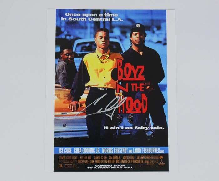 Boyz N the Hood Cuba Gooding Jr. Authentic Signed Autographed 8x10 Movie Poster Photo Loa