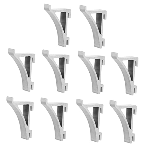 YARNOW 10pcs Support Buttons Mini Ice Chest Stainless Steel Cooler Stainless Steel Mini Fridge Metal Stand Freezer Clamp Refrigerator Clamp Aluminum Refrigerator Clamp Aluminum Clips