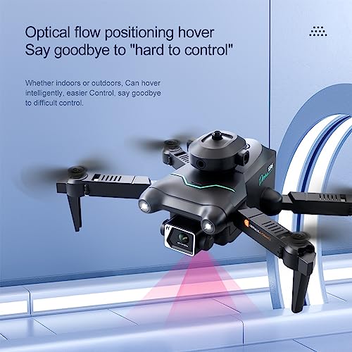 RHOOTZ S96 Foldable OAS Drones with 4K Camera for Adults Beginners, Mini FPV RC Quadcopter UAV for Kids Toys Gifts, with Altitude Hold, Headless Mode, Gesture Camera, Track Flight, Gravity Sensor