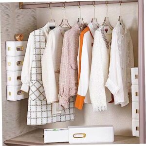 VumSyme Wall Mounted Underwear Storage Box, Punch-Free Underwear Sock Organizer Multi-Functional Storage Box Hanging Drawer Organizer for Closet Style 1