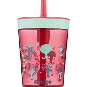 Contigo Kids Spill-Proof 14oz Tumbler & Kids Spill-Proof 14oz Tumbler with Straw and BPA-Free Plastic, Fits Most Cup Holders and Dishwasher Safe, Sprinkles Pink