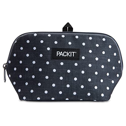 PackIt Freezable Snack Box, Triangle Stripes & Freezable Snack Bag, Polka Dots