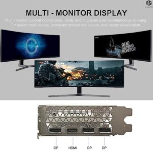 Mllse RTX 2060 Super Graphics Card, RGB 8GB GDDR6 256bit, PCIe 3.0×16, DisplayPort, HDMI, DVI，Dual Fan Cooling System, Video Gaming Card for Destop PC (RTX 2060 Super - RGB)