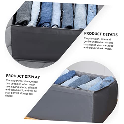 CHILDWEET 1pc Underwear Storage Box Necktie Organizer Cabinet Drawer Dresser Drawers Desk Closet Fabric Organizer Socks Divider Organizer Underwear Storage Organizer Socks Storage Container