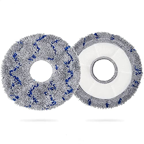 IOOOFU 6pcs/Set Vacuum Cleaner Pad Floor Washer Wipes Dust Cloth for T20 MAX PRO/X1 Omni Robotic Vacuum Cleaner Replacement Mop Fibre