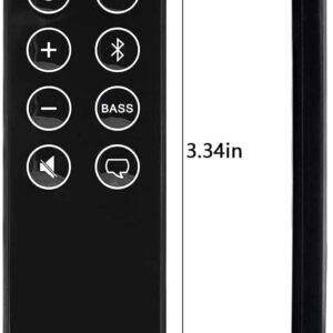 Replacement Speaker Remote Control for Bose Solo 5 10 15 Series II TV Sound System and for Bose TV Speaker,Compatible with 845194 418775 410376 431974 740928-1120 838309-1100