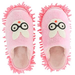 lalafina 1 pair mop slippers floor mops floor cleaner mop home slippers mops for floor cleaning mop shoes lazy slippers cartoon mop slippers dust sweeping slippers cartoon mopping slipper