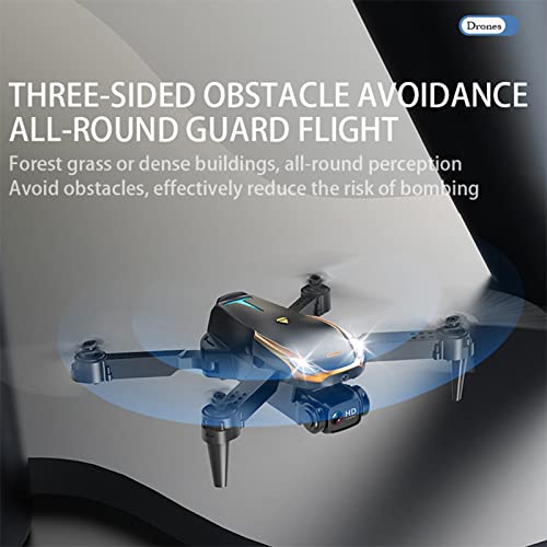 Drone With Dual 1080P HD Camera - Remote Control With Altitude Hold Headless Mode, New One Key Start Speed Adjustment, For Boys Girls Beginners