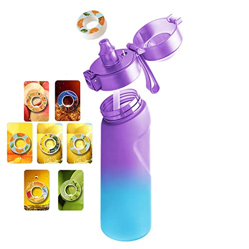 Suitable For air up water bottle with flavor pods,Water Bottle with Flavor Pods,Fruit Fragrance Water Bottle,Scent Water Cup,Sports Water Cup Suitable Outdoor Sports (Sprite Flavor)