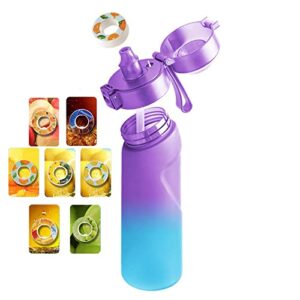 Suitable For air up water bottle with flavor pods,Water Bottle with Flavor Pods,Fruit Fragrance Water Bottle,Scent Water Cup,Sports Water Cup Suitable Outdoor Sports (Strawberry)