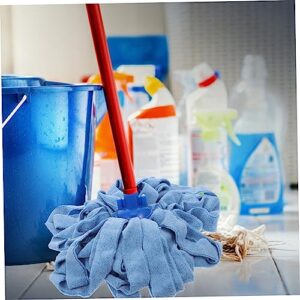Mop Cleaner 2pcs Commercial Mop Head Microfiber Cloth Mop Refill Head Cleaning Accessories Floor Mops Mop Cleaner Mop Head Refill Mop Head Replacement Mop Heads Butuo Detergent