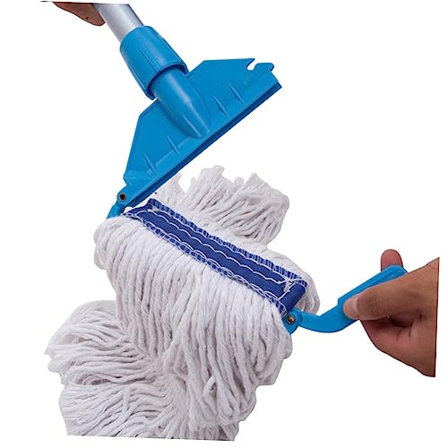 Baluue 1pc Floor Cleaner Mop Cleaning Mops Floor Mops Cleaning Mop for Floor Flat Mop Head Commercial String Mop Head Mop Cloth Replacement Mop Accessories Cleaning Mop Cloth Cleaning Pad