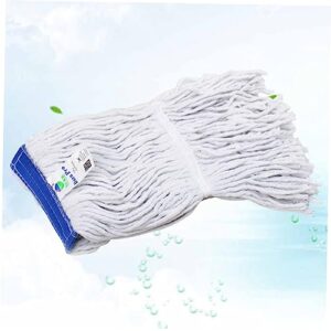 Baluue 1pc Floor Cleaner Mop Cleaning Mops Floor Mops Cleaning Mop for Floor Flat Mop Head Commercial String Mop Head Mop Cloth Replacement Mop Accessories Cleaning Mop Cloth Cleaning Pad