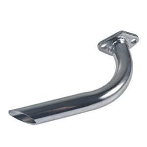 jtfrkope Exhaust Pipe for CT200U BT200X Mini Bike for GX160 GX200 Go Cart for Predator 212cc Go Kart & Mini Bikes