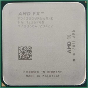 high performance amd fx-series fx-4300 fx 4300 3.8 ghz quad-core cpu processor for smooth computing experience
