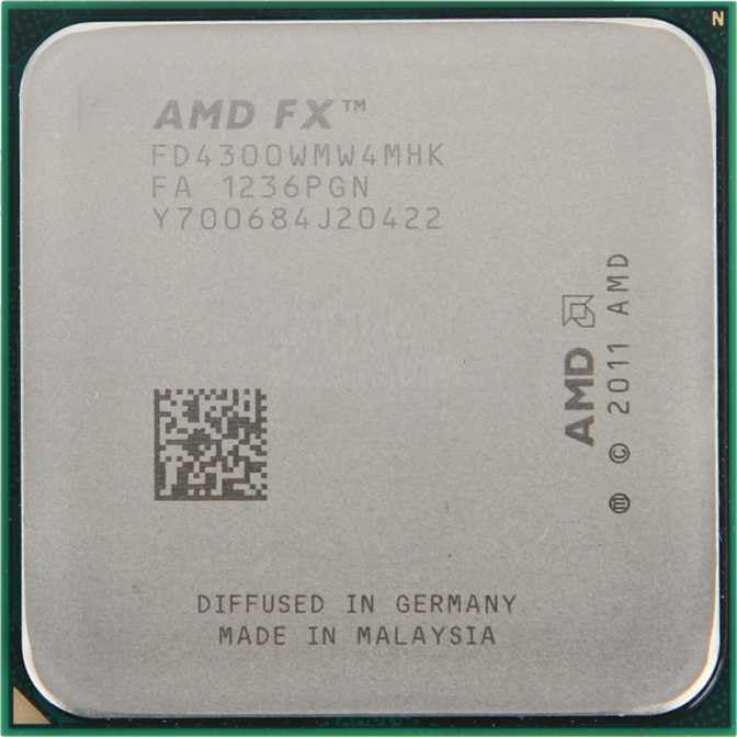 High Performance AMD FX-Series FX-4300 FX 4300 3.8 GHz Quad-Core CPU Processor for Smooth Computing Experience