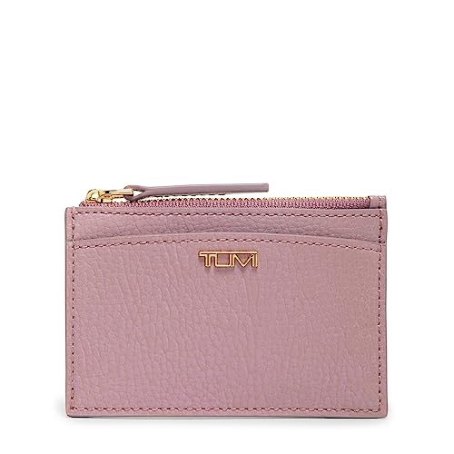 TUMI - Belden Zip Card Case for Women - Pearl Pink