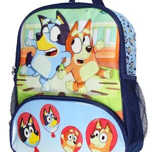 AI ACCESSORY INNOVATIONS Bluey 14" Kids School Travel Backpack Bag For Toys w/Raised Character Designs