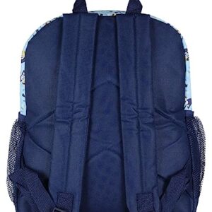 AI ACCESSORY INNOVATIONS Bluey 14" Kids School Travel Backpack Bag For Toys w/Raised Character Designs