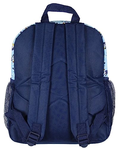 AI ACCESSORY INNOVATIONS Bluey 14" Kids School Travel Backpack Bag For Toys w/Raised Character Designs