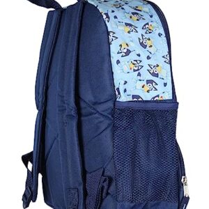 AI ACCESSORY INNOVATIONS Bluey 14" Kids School Travel Backpack Bag For Toys w/Raised Character Designs