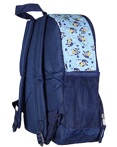 AI ACCESSORY INNOVATIONS Bluey 14" Kids School Travel Backpack Bag For Toys w/Raised Character Designs