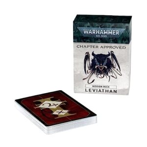 games workshop - warhammer 40k: chapter approved leviathan mission deck
