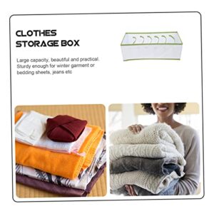 Levemolo Pants Storage Box Portable Clothes Closet Basket Divider Organizer Sock Drawer Organizer Underwear Drawer Vanity Drawer Folding Storage Box Jeans Drawer Organizer T Shirt Organizer