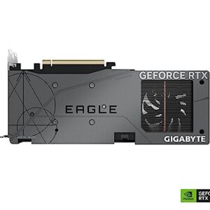 Gigabyte GeForce RTX 4060 Eagle OC 8G Graphics Card, 3X WINDFORCE Fans, 8GB 128-bit GDDR6, GV-N4060EAGLE OC-8GD Video Card