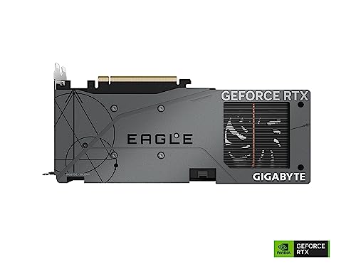 Gigabyte GeForce RTX 4060 Eagle OC 8G Graphics Card, 3X WINDFORCE Fans, 8GB 128-bit GDDR6, GV-N4060EAGLE OC-8GD Video Card