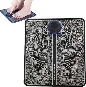 haeyonme electric foot massage pad convenient massage to relax feet，folding portable foot relaxation with usb