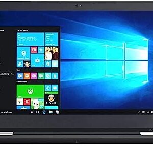 Lenovo ThinkPad Yoga 370 Touch Backlit Business Laptop, Intel Core i7-7600 Up to 2.6GHz, 8RAM, 256GB SSD, Wi-Fi, Camera Windows 10pro (Renewed)