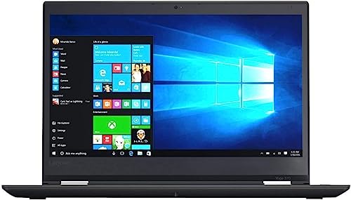 Lenovo ThinkPad Yoga 370 Touch Backlit Business Laptop, Intel Core i7-7600 Up to 2.6GHz, 8RAM, 256GB SSD, Wi-Fi, Camera Windows 10pro (Renewed)