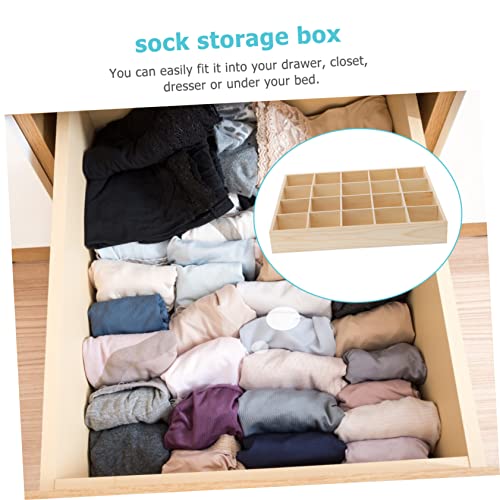 Abaodam 20 Box Lip Gloss Organizer Drawers for Clothes Clothing Drawers Bra Organizer Tie Organizer Dresser Organizer Tray Storage Box Storage Bag Miss Storage Container Wooden Outdoor