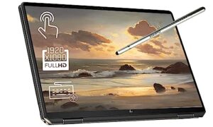 hp 2023 newest flagship envy x360 2 in 1 15.6" touchscreen laptop, hexa-core amd ryzen 5 7530u(beat i7-11370h), 8gb ram, 1024gb pcie ssd, backlit keyboard, w/stylus pen, windows 11 home, silver