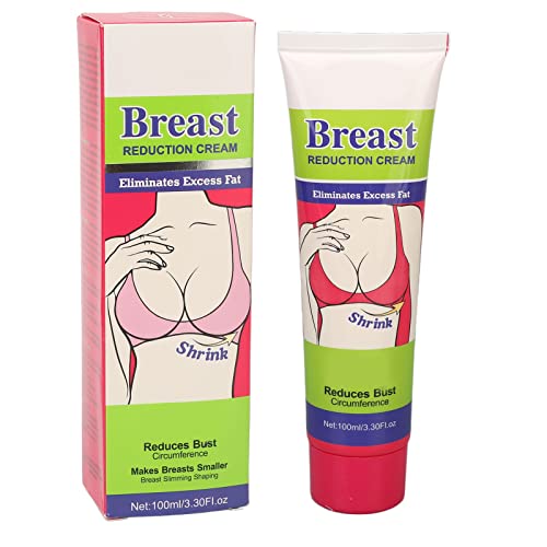 Breast Shrinking Cream Firming and Lifting Breast Cream Nourishing for Push Up Bust Reduction Lifting Fever Massage Cream with Perfect Body Curve for All Skin Types 100g