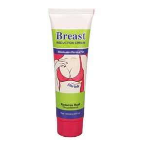 Breast Shrinking Cream Firming and Lifting Breast Cream Nourishing for Push Up Bust Reduction Lifting Fever Massage Cream with Perfect Body Curve for All Skin Types 100g