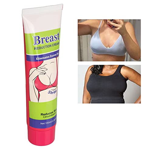 Breast Shrinking Cream Firming and Lifting Breast Cream Nourishing for Push Up Bust Reduction Lifting Fever Massage Cream with Perfect Body Curve for All Skin Types 100g