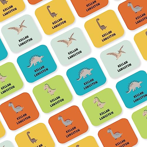 InchBug TagPal Clothing Labels - (Dino-Mite)