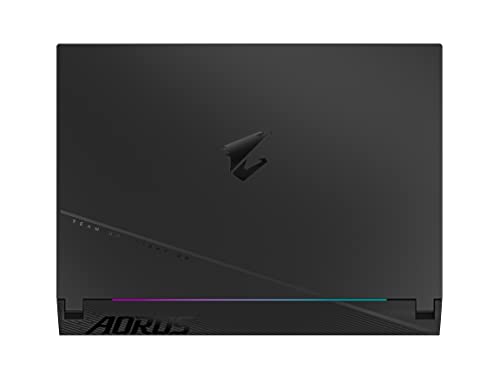 Gigabyte AORUS 15: 15.6" 16:9 Thin Bezel FHD 1920x1080 360Hz, NVIDIA GeForce RTX 4050 Laptop GPU 6GB GDDR6, Intel Core i5-12500H, 8GB DDR5 RAM, 512GB SSD, Win11 Home (AORUS 15 9MF-E2US583SH), Black