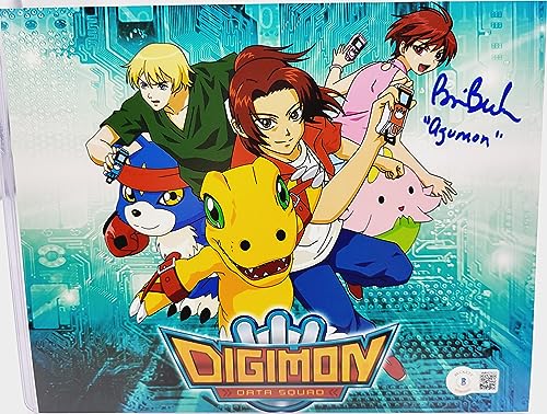 Takato Matsuki signed Digimon Tamers 8x10 Photo Brian Beacock Beckett