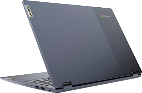 Lenovo Flex 3i Chromebook 15.6" FHD Touch Screen Laptop, Intel Celeron N4500 Processor, Intel UHD Graphics, 4GB RAM, 128GB Storage(64GB PCIe SSD+5ave 64GB Flash Memory), Chrome OS, Blue