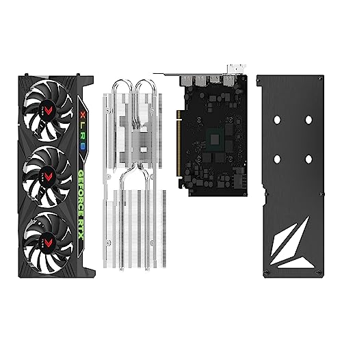 PNY GeForce RTX™ 4060 8GB XLR8 Gaming Verto RGB Triple Fan Graphics Card DLSS 3