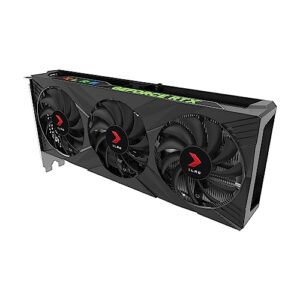 PNY GeForce RTX™ 4060 8GB XLR8 Gaming Verto RGB Triple Fan Graphics Card DLSS 3