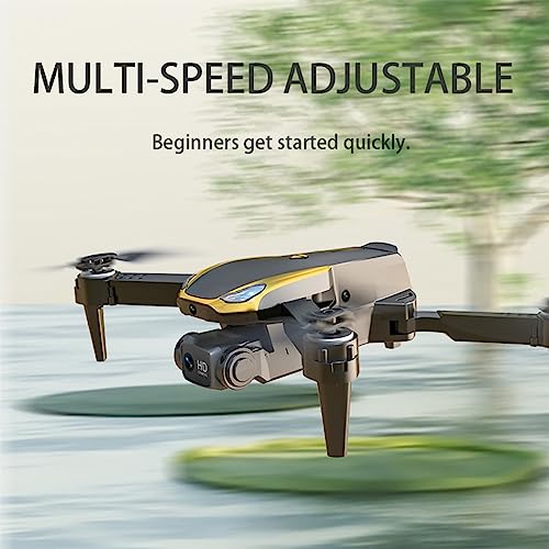 Dual 1080P HD FPV Camera Drone - Remote Control With Altitude Hold Headless Mode, Newly One Key Start Speed Adjustment, Toys Gifts For Boys & Girls