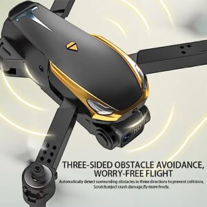 Dual 1080P HD FPV Camera Drone - Remote Control With Altitude Hold Headless Mode, Newly One Key Start Speed Adjustment, Toys Gifts For Boys & Girls