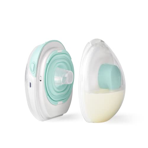 Willow Go Single Electric Breast Pump | Willow Wearable Breast Pump, Cord Free, Hands Free Breast Pump | Discreet and Quiet in Bra Design with app Control | 24mm Flange