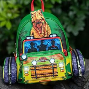 Loungefly Jurassic Park Light Up T-Rex Escape Mini Backpack